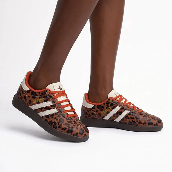 Soviet L Ness Lace Up Sneaker - Leopard / Rust