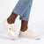 Soviet L Orchid Printed Platform Sneaker - Cloud Dancer