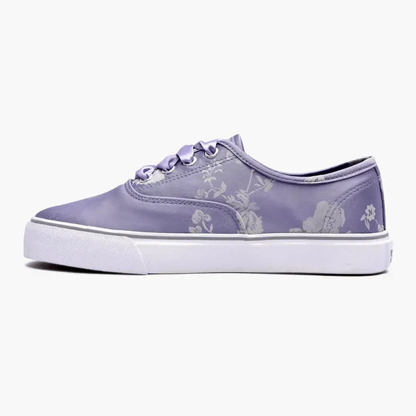 Soviet L Orchid Printed Platform Sneaker - Lilac Grey