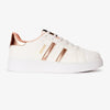 Soviet L Stargaze Casual Sneaker - White and Rose Gold