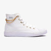 Soviet L Viper Hi Denim/ Chain Sneaker - White
