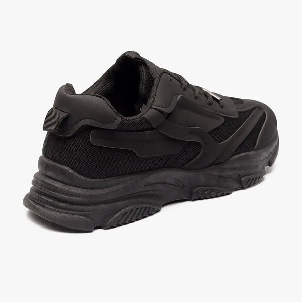 Soviet Ladies Hilton Lace Up Sneaker - Black