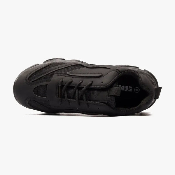 Soviet Ladies Hilton Lace Up Sneaker - Black