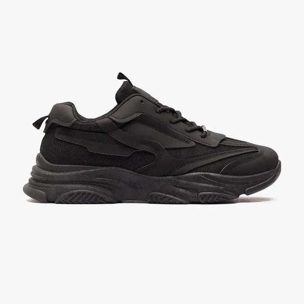 Soviet Ladies Hilton Lace Up Sneaker - Black