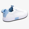 Soviet Ladies Hollywood Lace Up Sneaker - White Blue