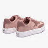 Soviet Ladies Paris Lace Up Sneaker - Pink