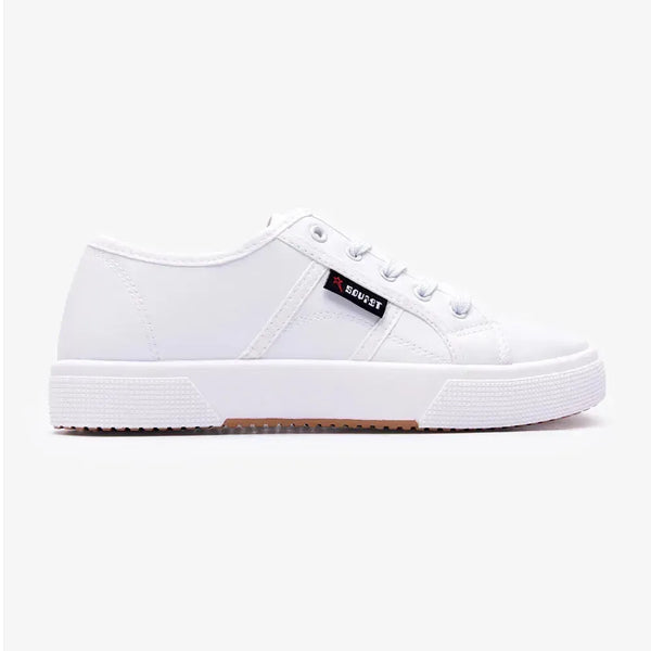 Soviet Rosewood Low Cut Sneakers - White