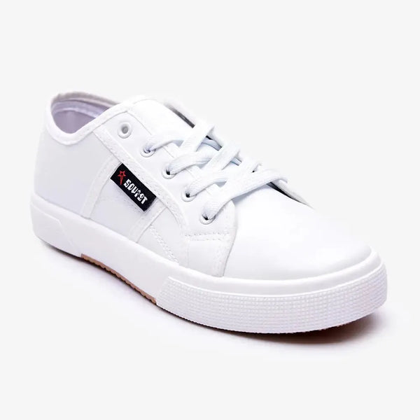 Soviet Rosewood Low Cut Sneakers - White