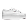 Superga 2790 Cotw Classic Full Platform Sneakers - White