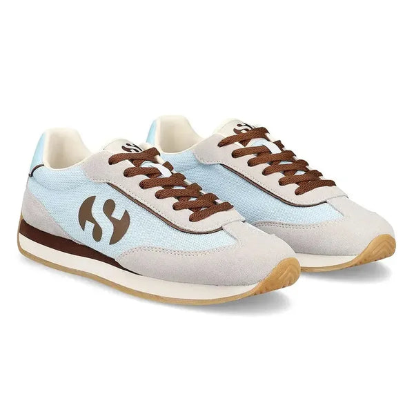 Superga Luna Jogger Sneaker - Light Blue/Light Grey