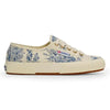Superga Toile De Jouy 275 Sneaker - Beige Nat/Blue Navy