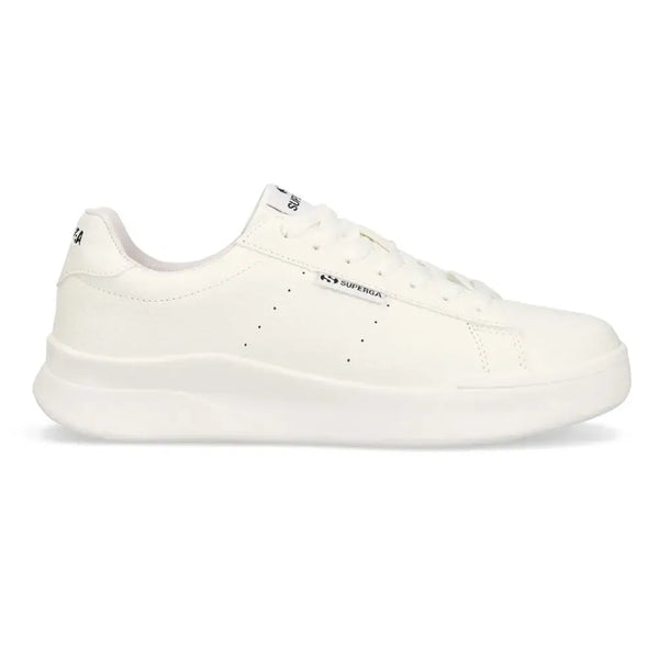 Superga Venus Platform Sneaker - Full White