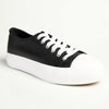 Tom Tom Lace Up Sneaker - Black-TOM TOM-Buy shoes online