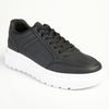 Tom Tom Lace Up Sneaker - Black / White-TOM TOM-Buy shoes online