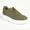 Tom Tom Lace Up Sneaker - Olive / Orange-TOM TOM-Buy shoes online