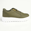 Tom Tom Lace Up Sneaker - Olive / Orange-TOM TOM-Buy shoes online