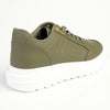 Tom Tom Lace Up Sneaker - Olive / Orange-TOM TOM-Buy shoes online