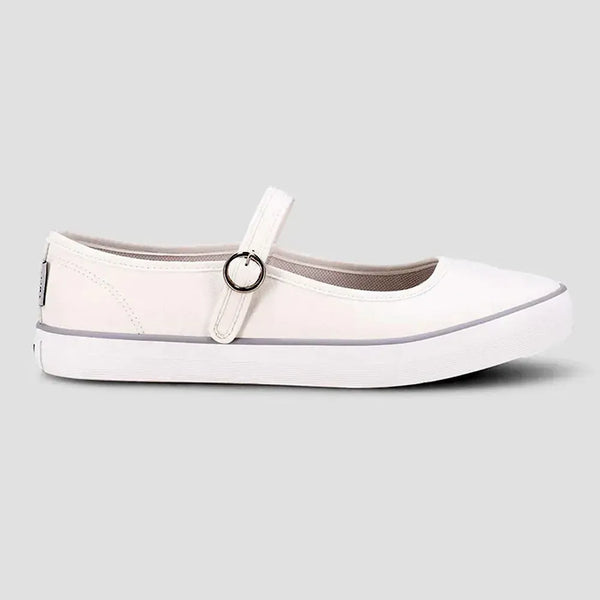 Tomy Elsa Flats - White