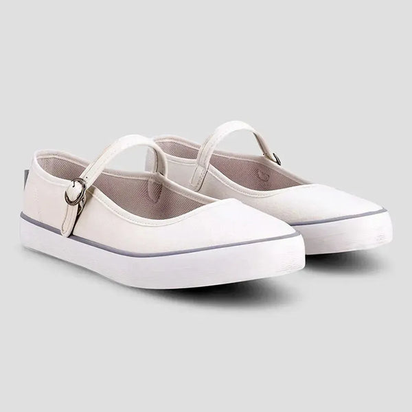 Tomy Elsa Flats - White