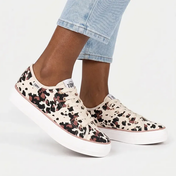 Tomy Holly Sneaker - Brown Multi
