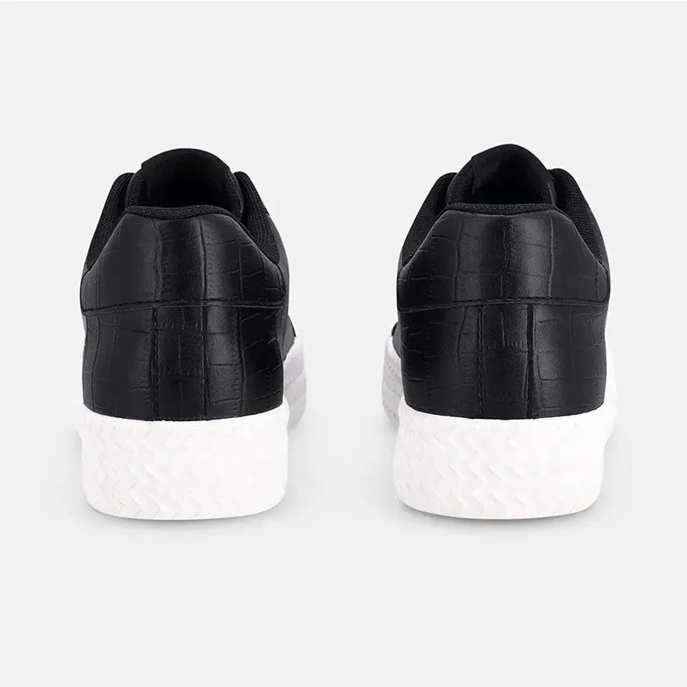 AYAトレ（tomboy） Soviet Ladies Taurus Lace Up Sneaker - Black | Shoe Box Online Store