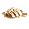 Tsonga Abuye Leather Strappy Sandals - Gold Nappa Prime-Tsonga-Buy shoes online