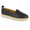 Tsonga Banjul Leather Espadrille Loafer - Black Nantan