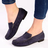 Tsonga Chobe Leather Moccasin - Navy