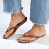 Tsonga Esitolo Leather Thong Slip On Sandal - Suede Cayak-Tsonga-Buy shoes online