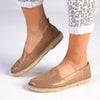 Tsonga Indzima Leather Espadrille Slip-On - Beige Spirit-Tsonga-Buy shoes online