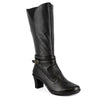 Tsonga Inkumbula Mid-Calf Leather Boot - Black