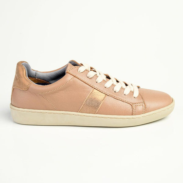 Tsonga Jelani Leather Fashion Sneaker - Timber / Beige-Tsonga-Buy shoes online