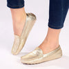 Tsonga Jozini Leather Moccasin - Platino