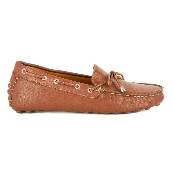 Tsonga Kamensi Leather Moccasin - Tan