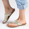 Tsonga Ligoma Toe Loop Leather Sandals - Bark Domus-Tsonga-Buy shoes online