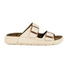 Tsonga Masego Leather Footbed Sandal - Cream