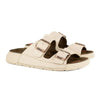 Tsonga Masego Leather Footbed Sandal - Cream