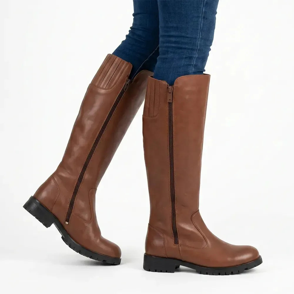 Tsonga Mayotte Rider Leather Boot - Sable Relaxa | Shoe Box Online Tsonga Mayotte Rider Leather Boot - Sable Relaxa | Shoe Box Online