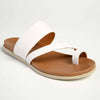 Tsonga Ningizimu Toe Loop Leather Sandals - White Cayak-Tsonga-Buy shoes online