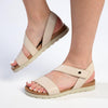 Tsonga Otavi Leather Strappy Sandals - Cream Cayak-Tsonga-Buy shoes online