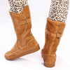Tsonga Ruaha Leather Boot - Choc Floater