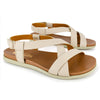 Tsonga Sadani Leather Sandals - Cream-Tsonga-Buy shoes online