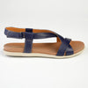 Tsonga Sadani Leather Sandals - Navy-Tsonga-Buy shoes online