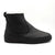Tsonga Samburu Leather Boots - Black Floater Fusion