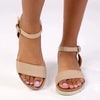Tsonga Shebelle Leather Basic Footbed Sandal - Cream