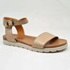 Tsonga Shebelle Leather Footbed Sandal - Tan