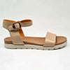 Tsonga Shebelle Leather Footbed Sandal - Tan