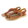 Tsonga Ukomosa Leather Toe Loop Velcro Back Strap Sandals - Suede Cayak-Tsonga-Buy shoes online