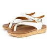 Tsonga Umnyango Leather Cork Wrap Sandals - White Cayak-Tsonga-Buy shoes online