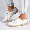 Tsonga Yebo Leather Espadrille Sneaker - White Cayak-Tsonga-Buy shoes online